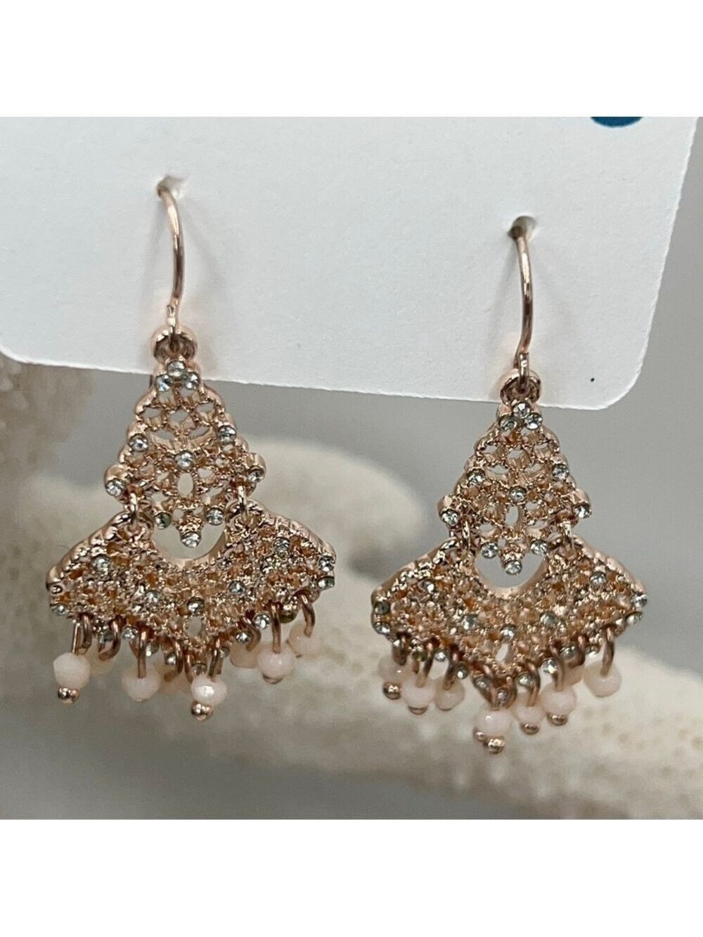 Baubles Gold Filigree DangleEarrings